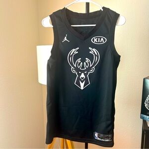 Milwaukee Bucks Giannis Antetokounmpo Jordan Brand Black